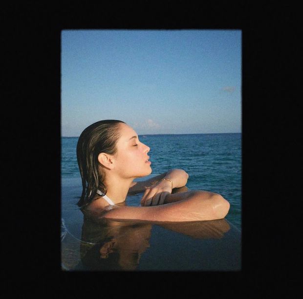 Daniela Melchoir  White Bikini