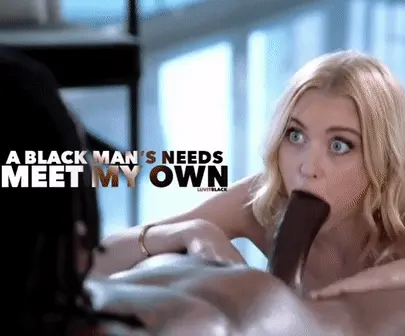 Facefuck sexy blonde babe bbc interracial