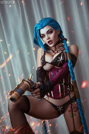 Jinx cosplay