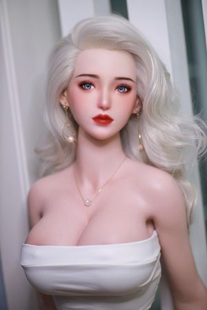 Busty Blonde Doll Crop Top