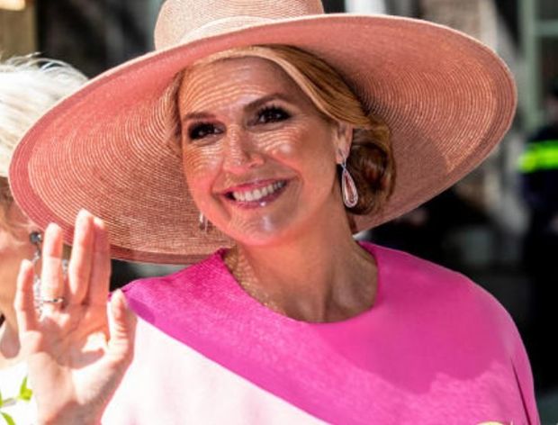 Queen Maxima finally can SHOW her CUMFACE.
