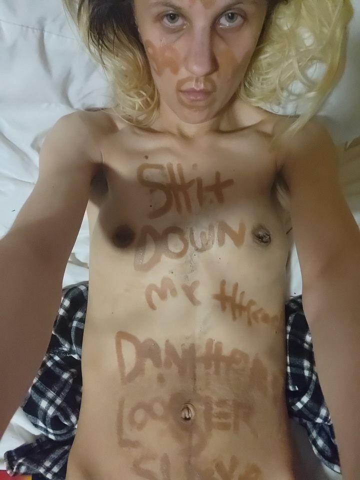 Humiliated slave