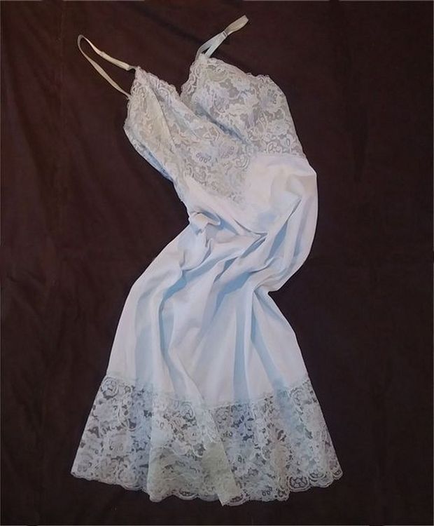 My Very Lacy Vintage Vanity Fair Full Slip!