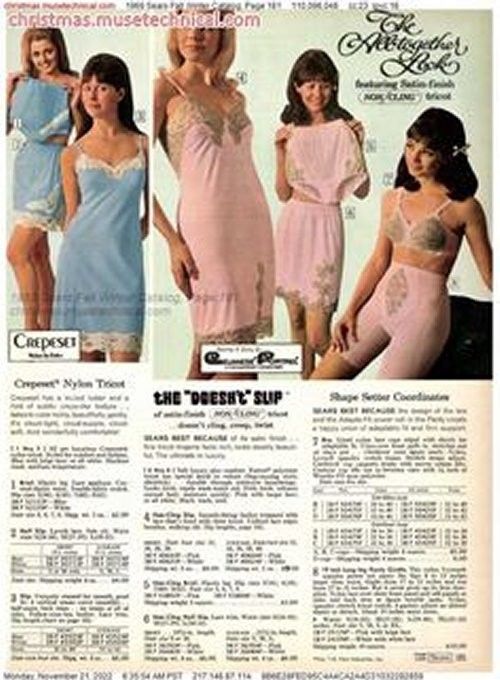 Vintage Catalog Page