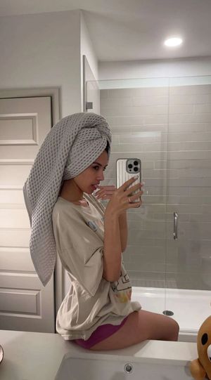 After shower selfie