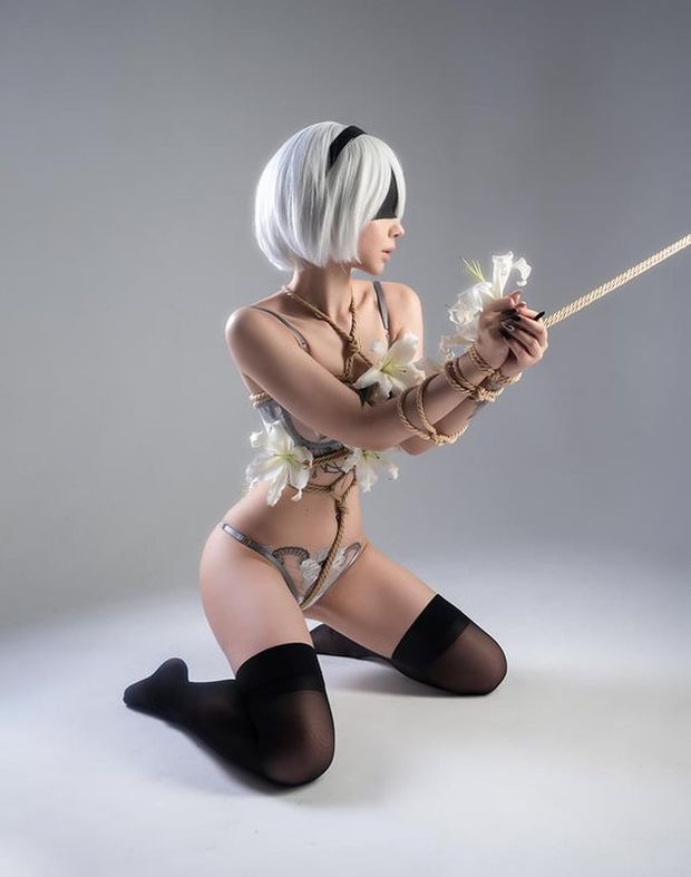 Submissive beauty