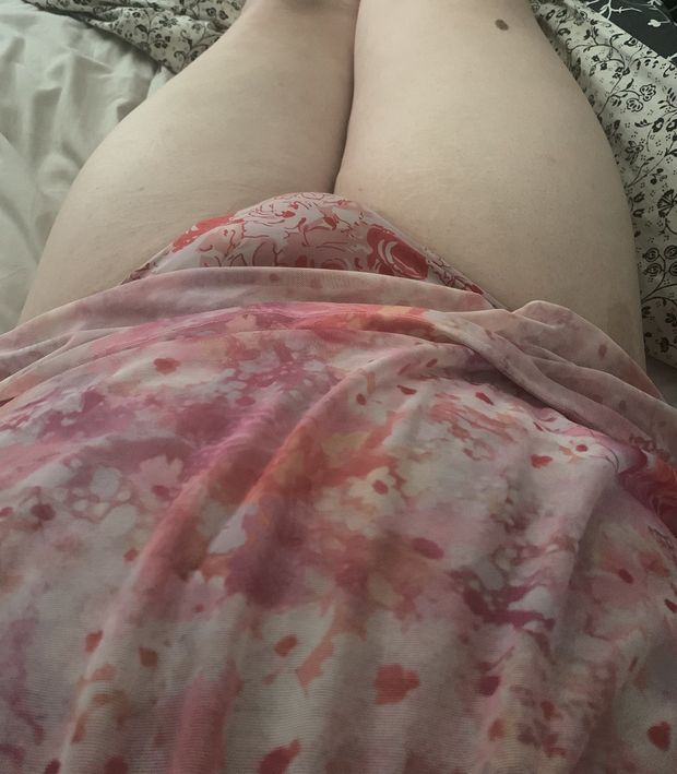 Feeling cute today anyone wanna see what’s in these panties?