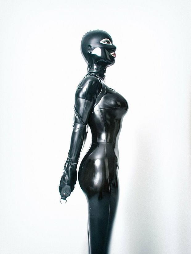 Rubber dolls should always be restrained