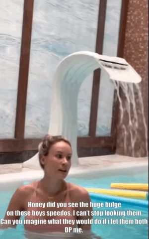 You encourage her all the time to do it