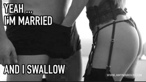 She doesn’t have to say it but turns her on knowing hubby as excited as she is