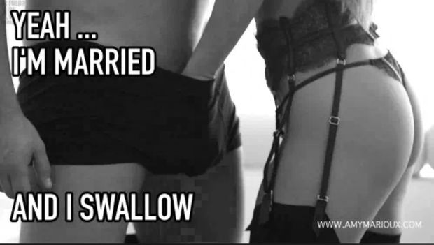 She doesn’t have to say it but turns her on knowing hubby as excited as she is