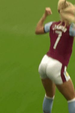 Alisha Lehmann football uniform booty jiggle