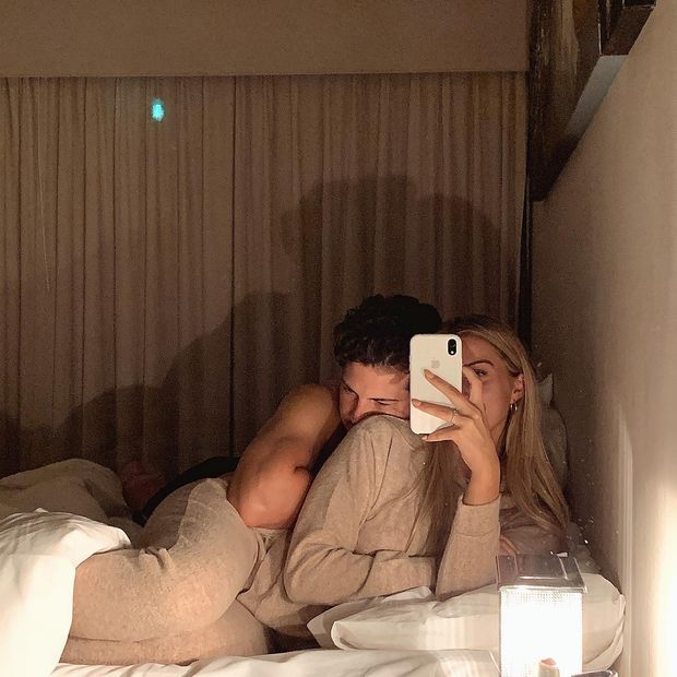 with someone