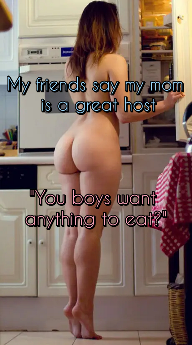 Mom is a snack