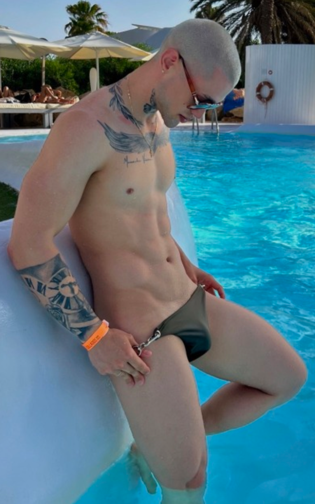 Gorgeous bikini boi
