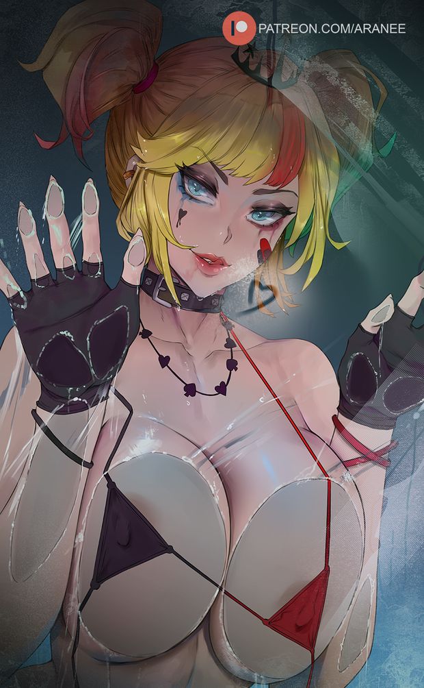 Harley Quinn (DC comics) by Araneesama