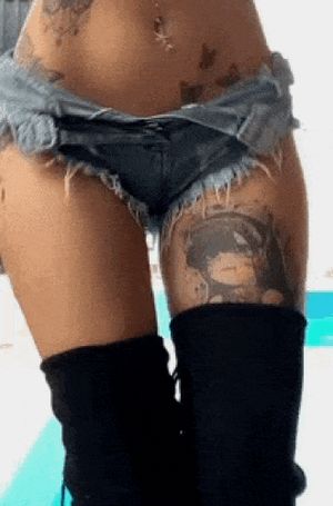 Denim short