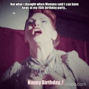 Time to chug down Mommy’s Kegs