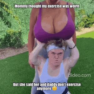 Well… someone’s gotta keep Ma healthy ????