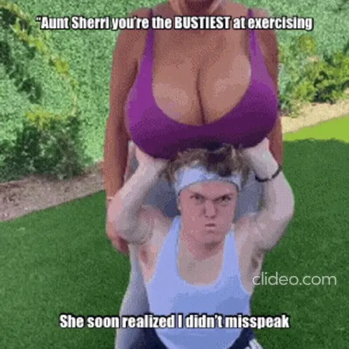 You heard me right, Aunt Sherri ????