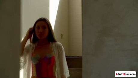 Asian May Thai is banged in shaved pussy