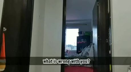 Abuelita heard the splash.