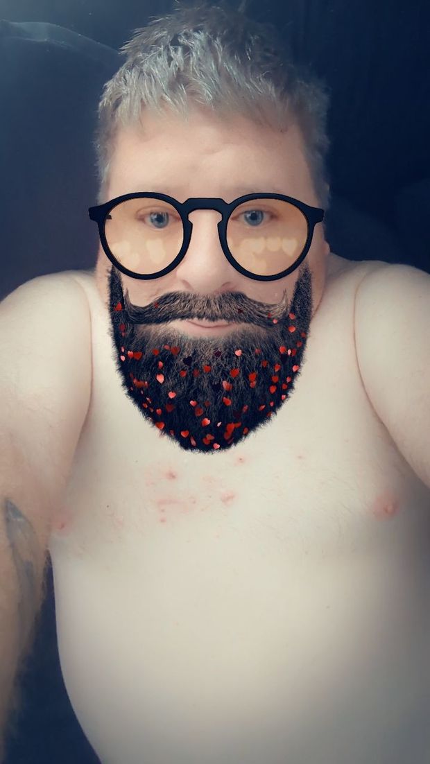 The shirt less man