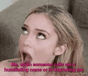 Pretty blonde degraded fuck slut being reminded of who she is