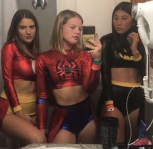 Feeling sexy. Ready for the party.