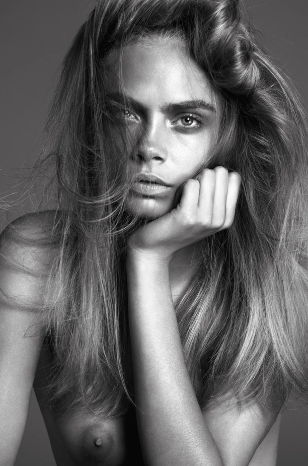 Cara Delevingne - Nude Portrait