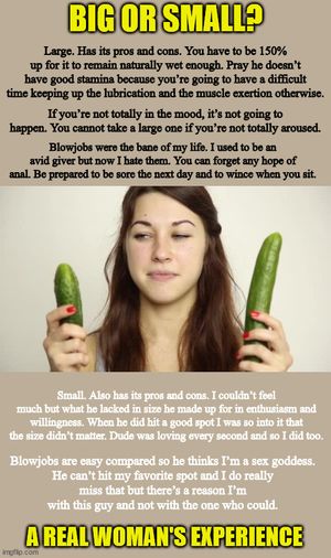 Real Woman's experience