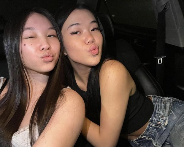 friends on a night out