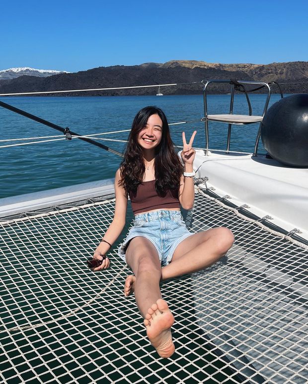cute smile on a nice day