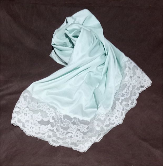 Brooke's Lacy Catfighter Slip!