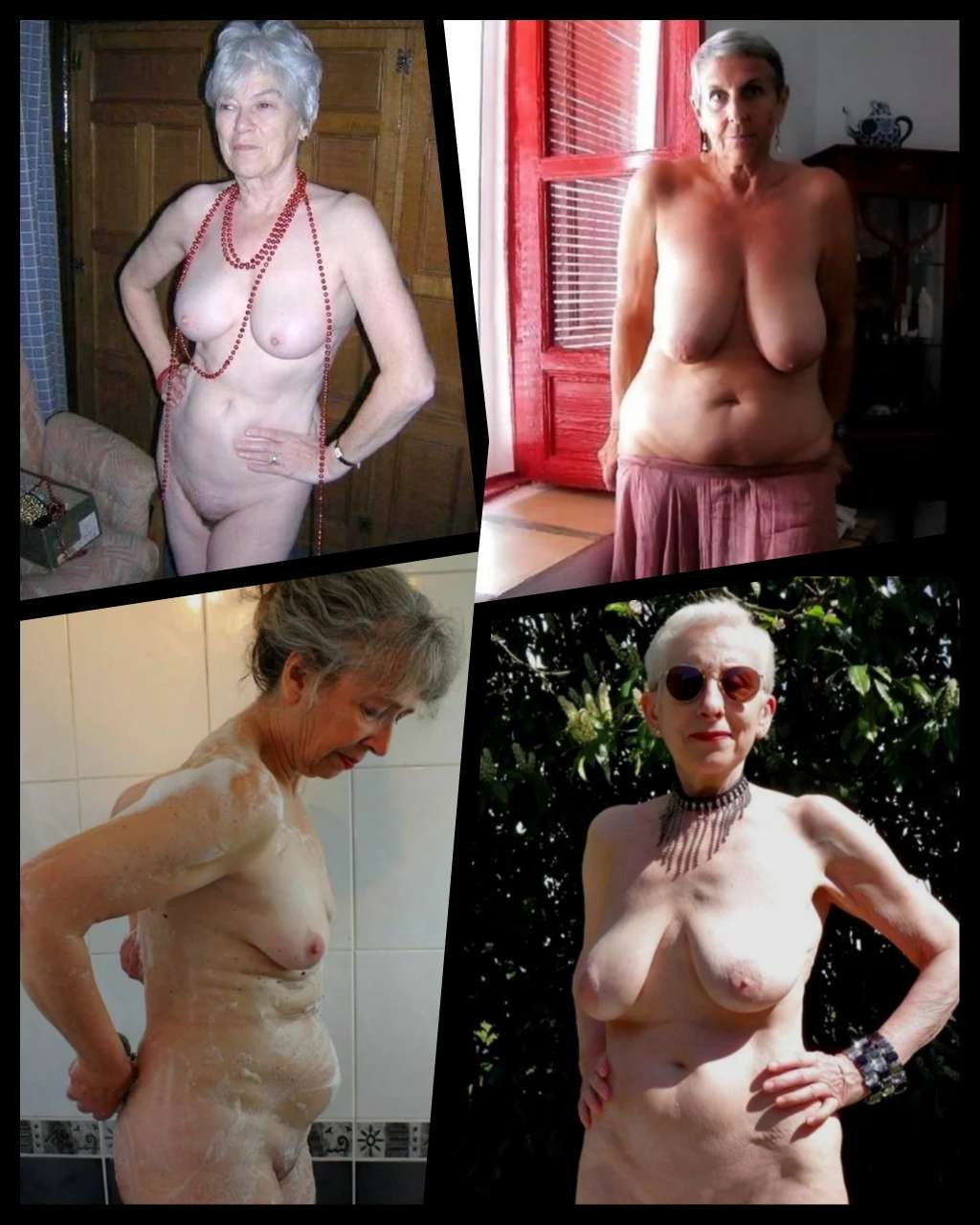 Gray haired granny's