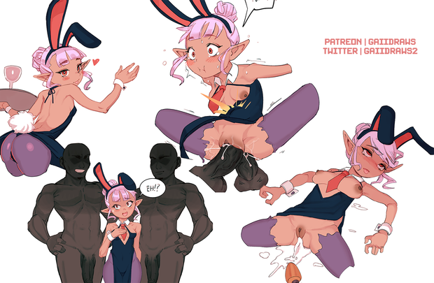 Ipad bungirl sketches by gaiidraws