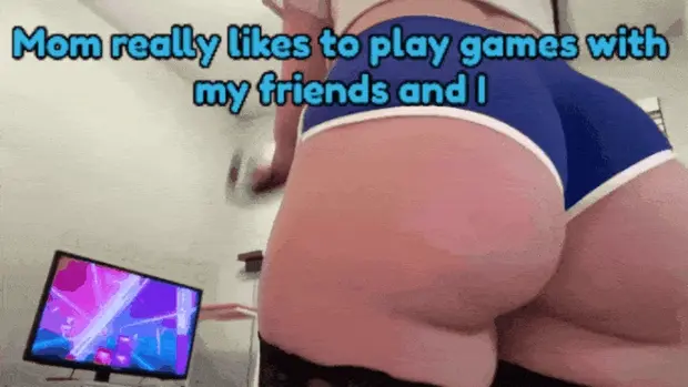 Mom joins games