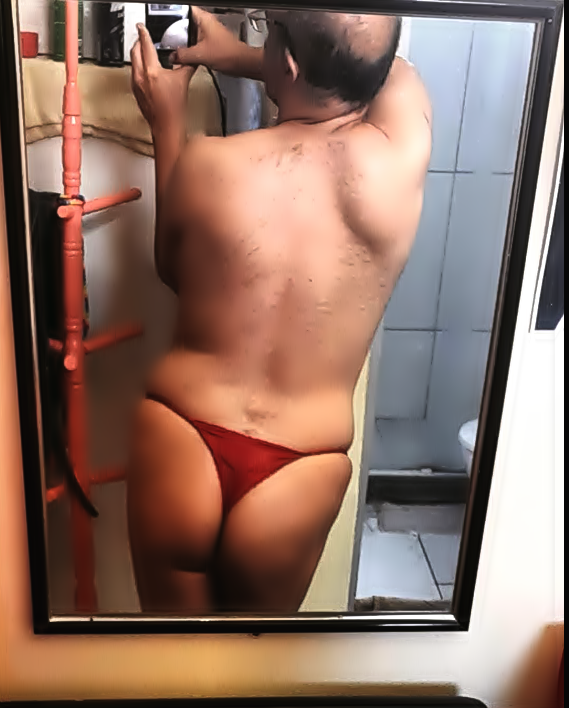 calcinha vermelha bixa