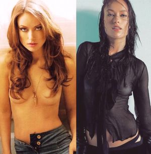 Olivia Wilde's nipples in wet t-shirt
