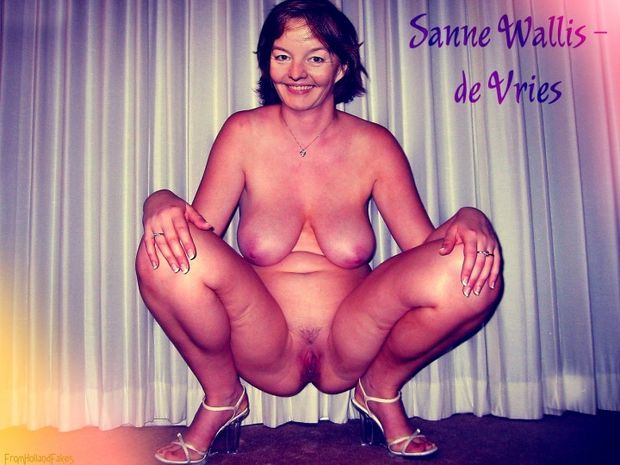 SANNE WALLIS de VRIES is HORNY.