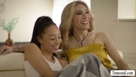 Horny Alexis fucked by her TS girlfriend