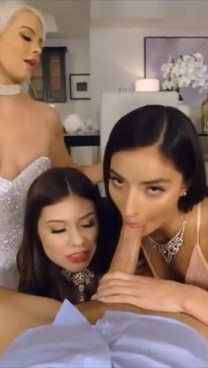 Recién casada y con amigas