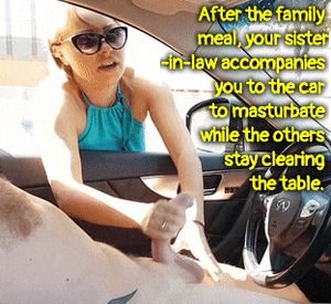 She never lets her brother in law goes with the full balls