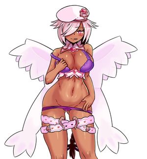 cupid (monstergirl encyclopedia) drawn by nav_(itsnav)