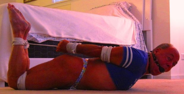 Hogtied and Suffering for Over 8 Hours