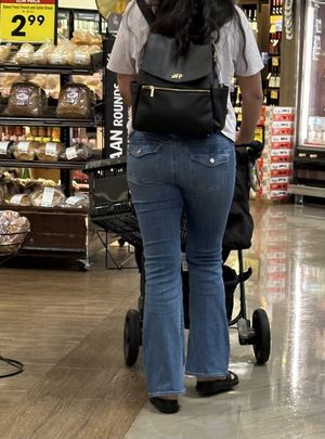 More fine asses out and about