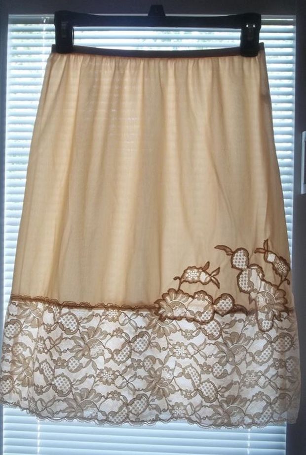 My Silky Soft & Lacy "Vanity Fair" Half Slip.