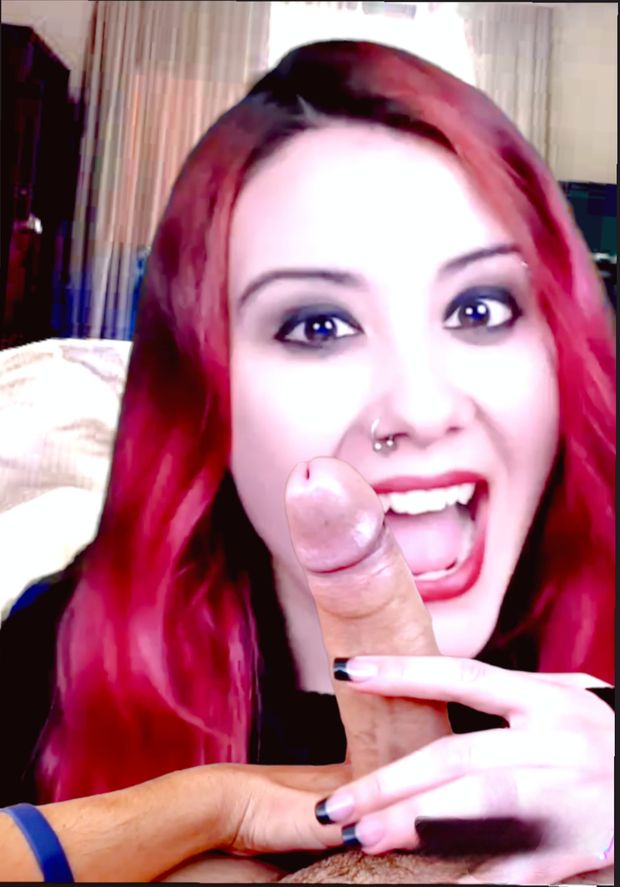 Handjob blowjob from emo girlfriend