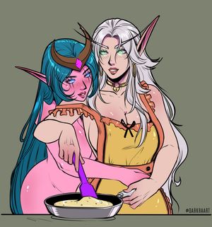 Cooking team by Darkra