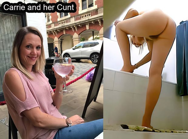 Carrie Shows Off Her Cunt